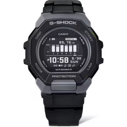 Casio G-Shock Mens 200m Bluetooth Fitness - GBD-300-1DR Watch