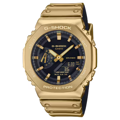 Casio G-SHOCK ANADIGI BLK DIAL G GM-2100YMG-9ADR Watch