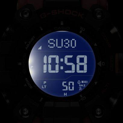Casio G-Shock Mens 200m Mudman Triple Sensor Solar - GW-9500-1A4DR Watch