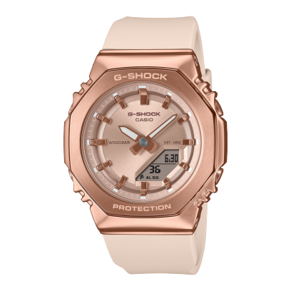 Casio G-Shock Womens 200m G-Steel Watch - GM-S2110PG-4ADR