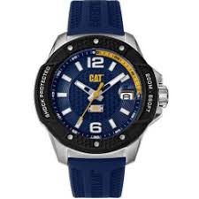 CAT Shockmaster Evo 3HD Watch Blue with Silicone Strap - . SJ.141.26.637