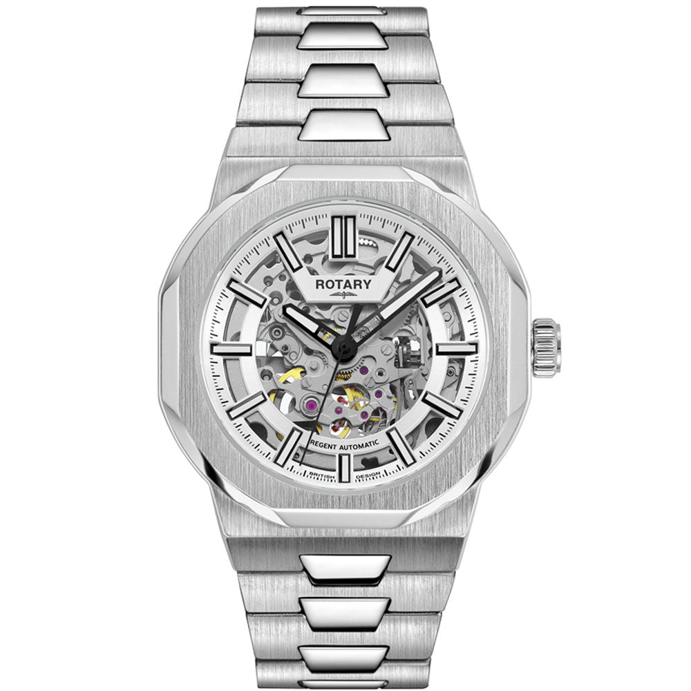 Rotary Regent Automatic Skeleton  Gents Watch - GB05495/04