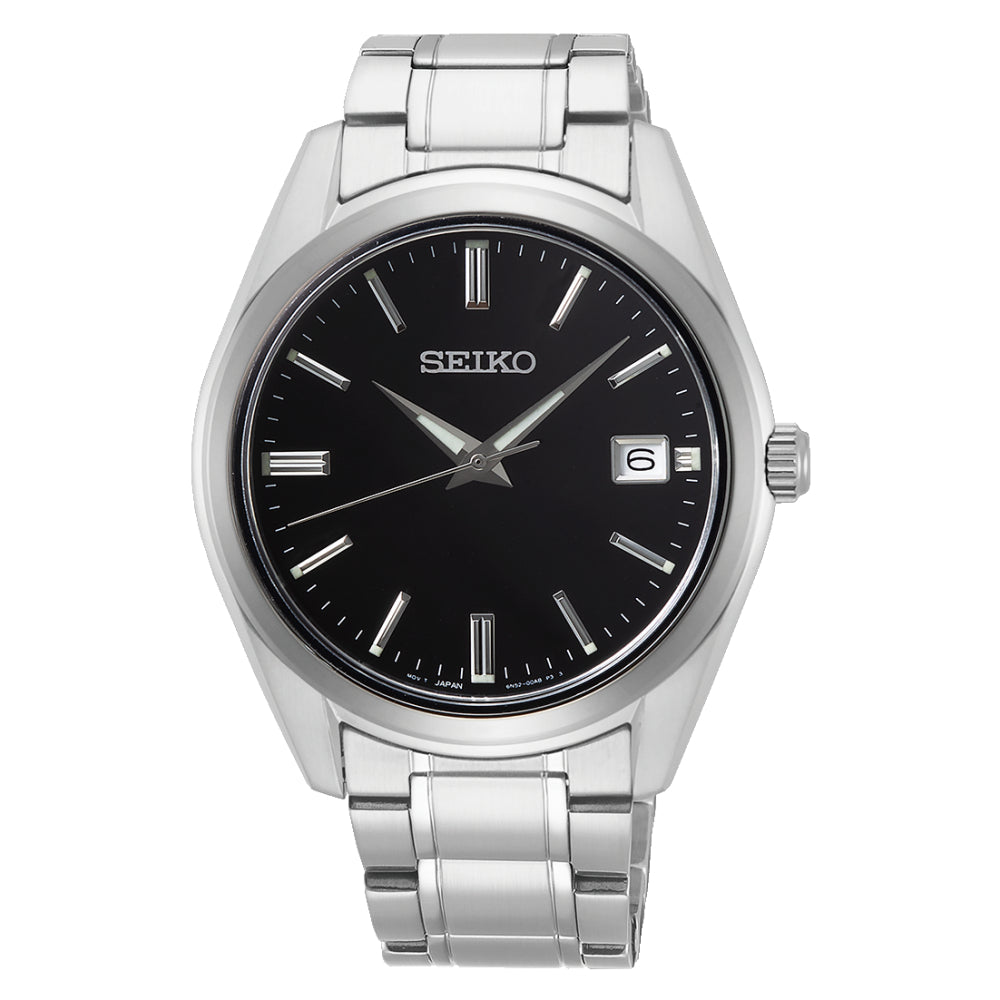 Seiko Gents Dress Metal Blue Dial Automatic Watch - SRPH87K1