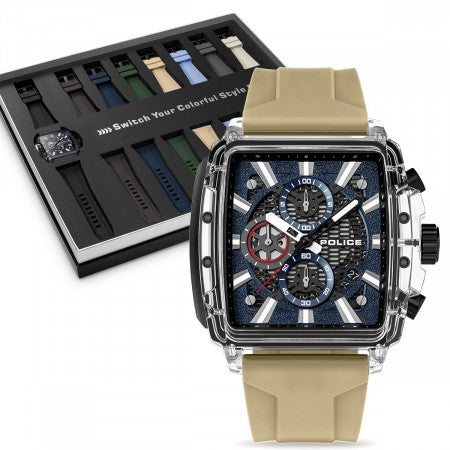 Police clout boxset Gents Watch - PEWGO00776X1 - LIMITED EDITION