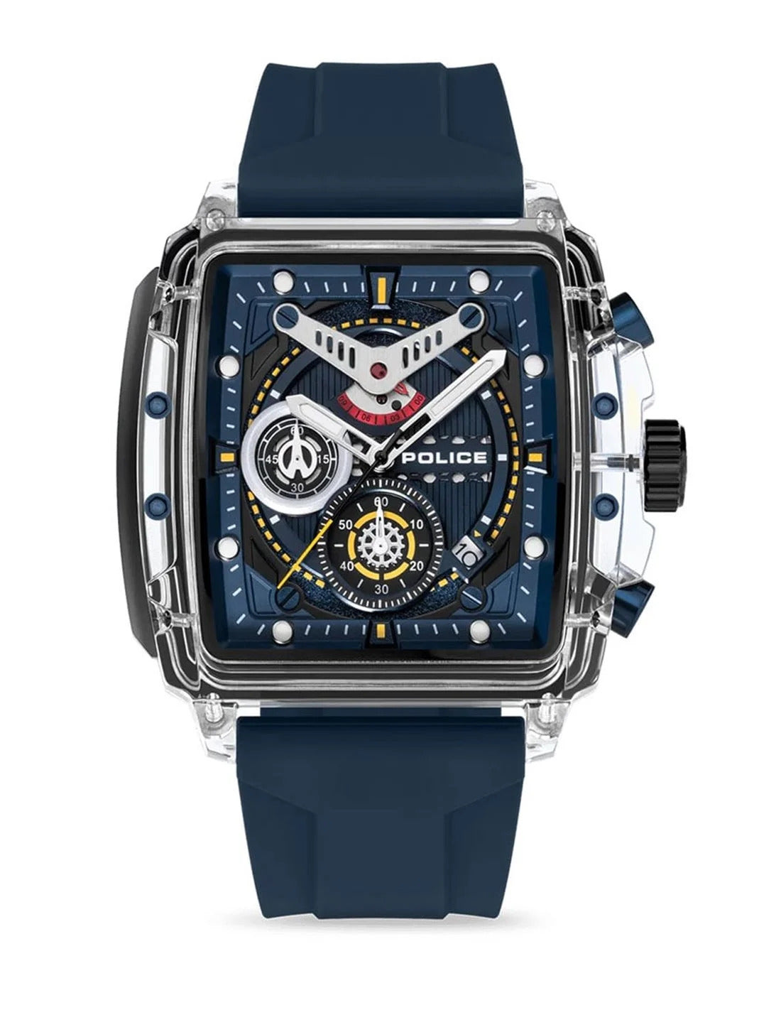 Police Transparent Watch Gents - PEWGO0052403