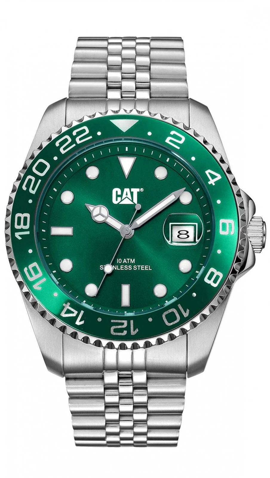 Caterpillar R-Type date steel watch  - AO.141.11.323