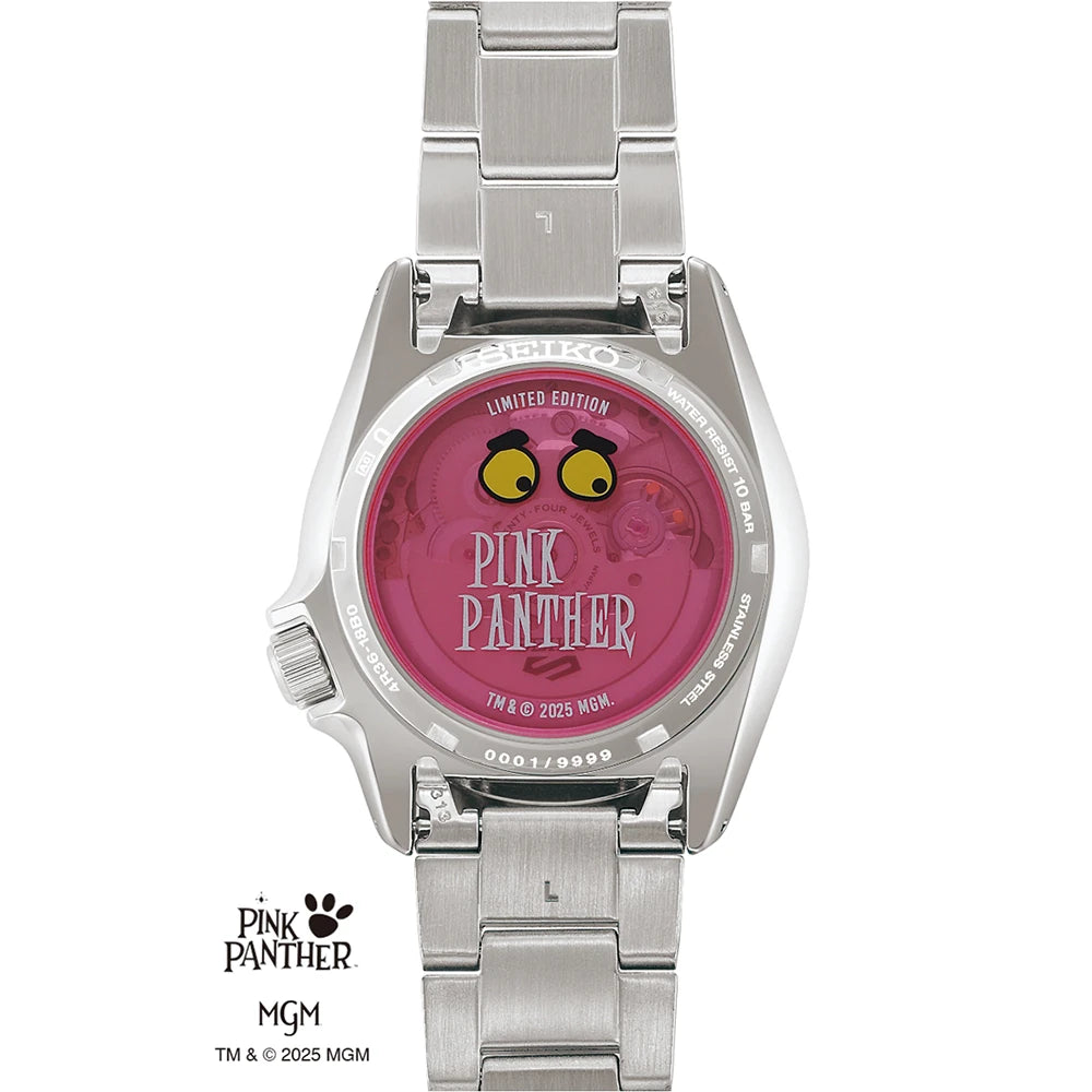 Seiko 5 Sports Pink Panther Watch - SRPM07K1