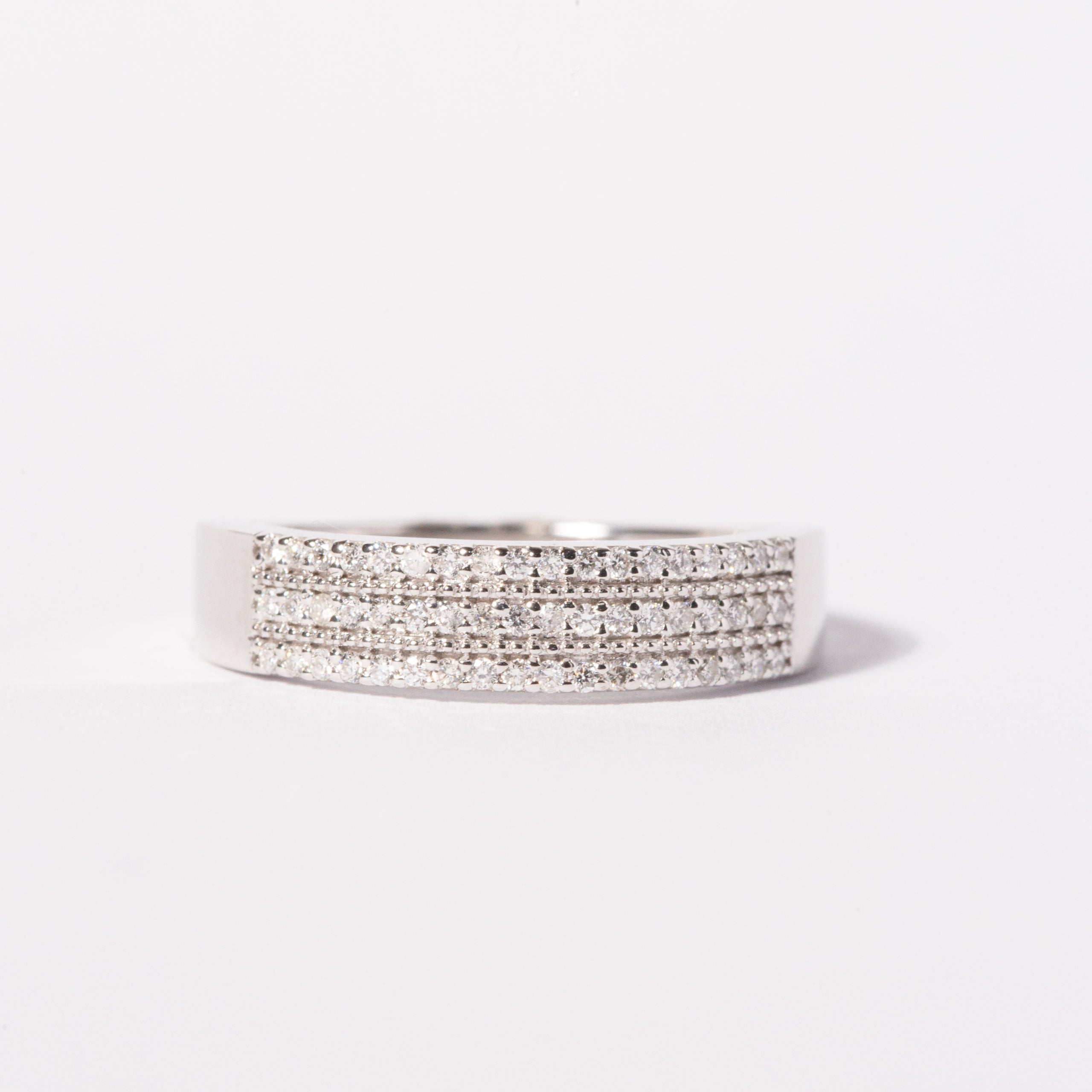 9ct White Gold Ladies Diamond Cluster Engagement Ring - 1102727 The_Diamond_box_South_Africa