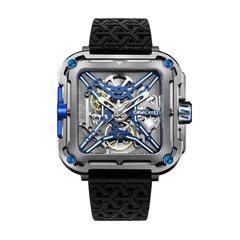 Ciga Design X Series Titanium Automatic Gents Watch - X021-TIBU-W25BK