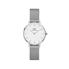 Daniel Wellington Petite Sterling Watch (Silver &amp; White) 28mm - DW00100220