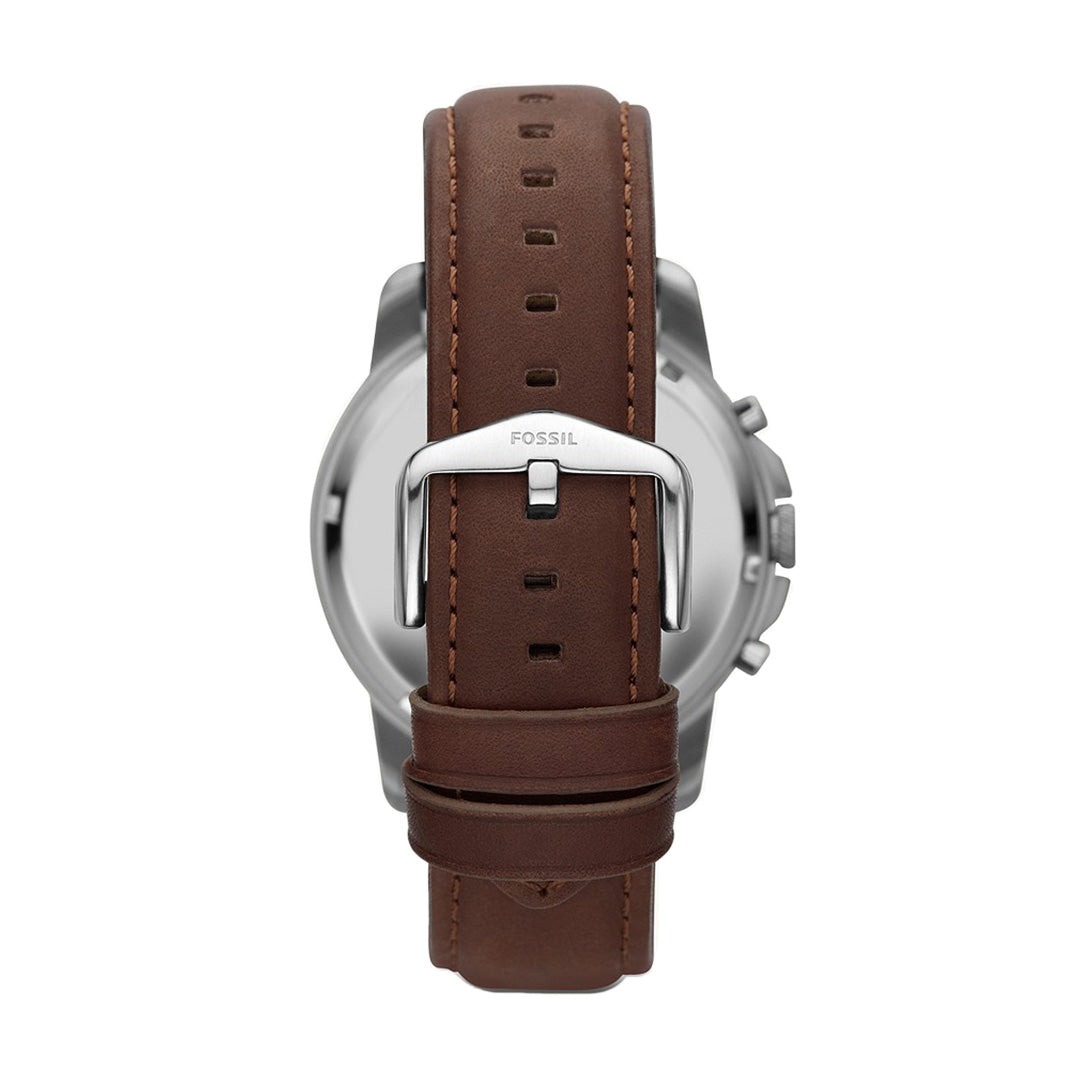Fossil Grant Chronograph Brown Leather Watch - FS4813