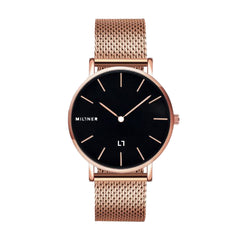 Millner Watch | Mayfair Rose Black | 39mm - 8425402504314