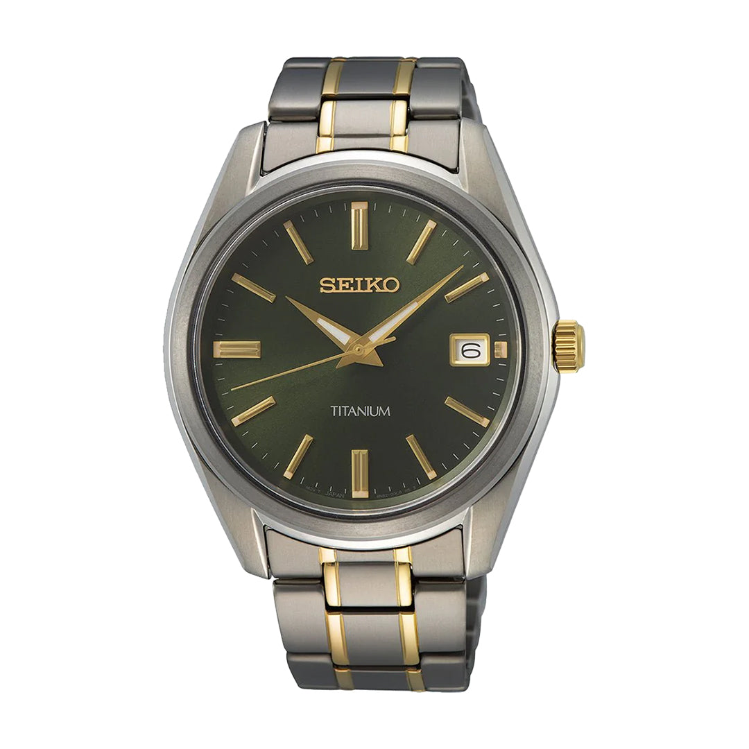 Seiko Titanium Gents Watch -  SUR377P1