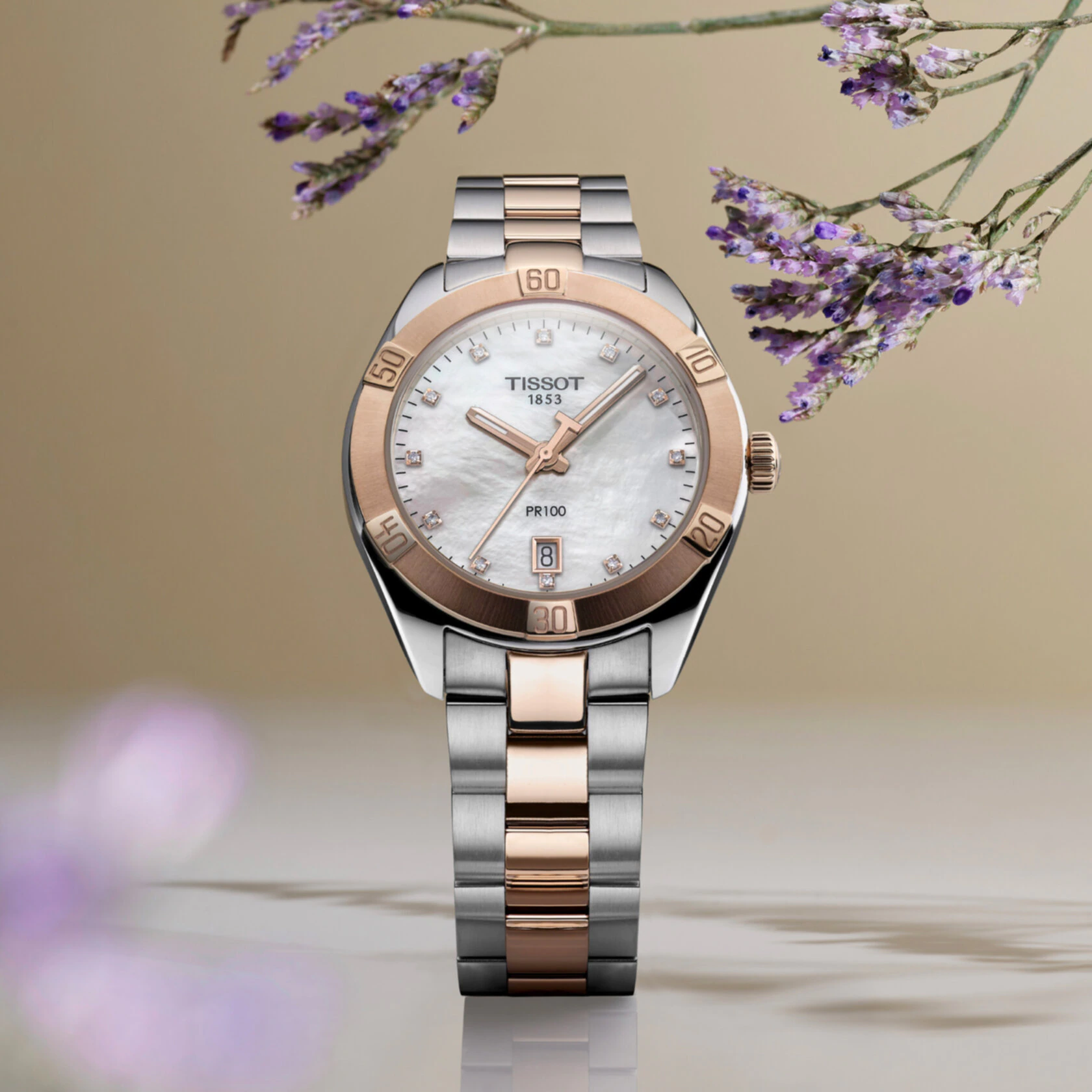 Tissot PR 100 Sport Chic Ladies Watch - T101.910.22.116.00