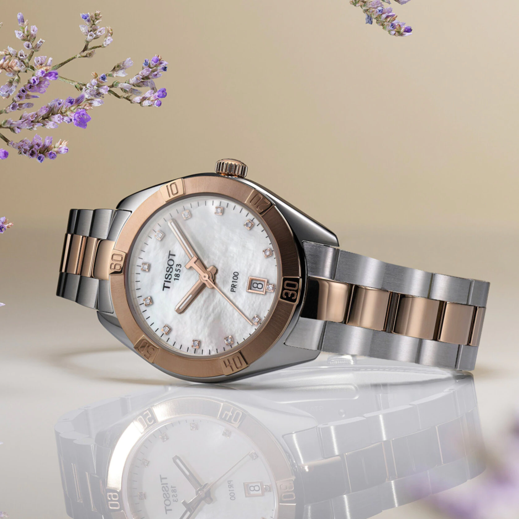 Tissot PR 100 Sport Chic Ladies Watch - T101.910.22.116.00