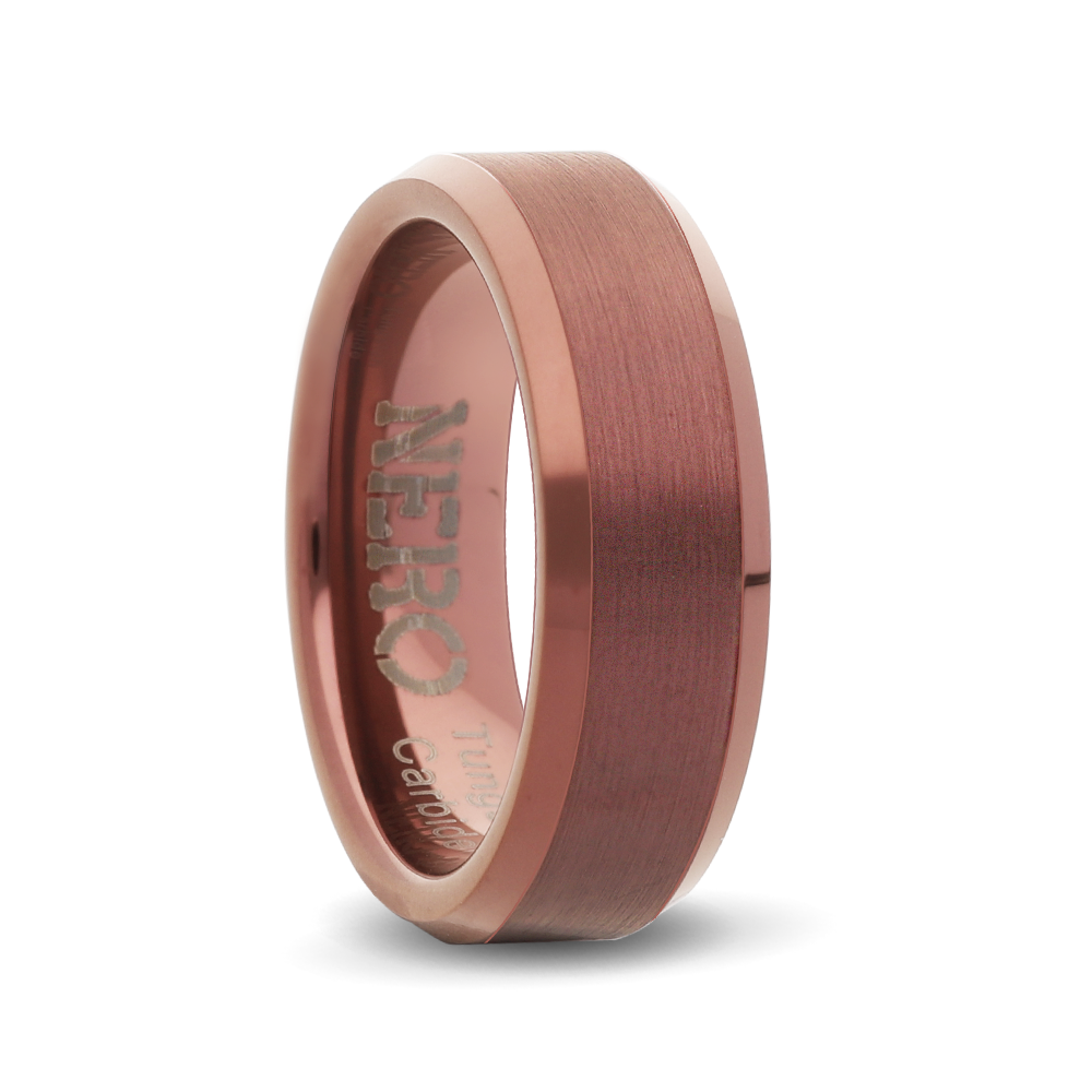 Nero Tungsten - Gents band | The Diamond Box Rings - The Diamond