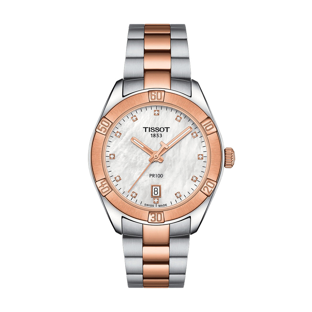 Tissot PR 100 Sport Chic Ladies Watch - T101.910.22.116.00