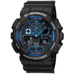 G-Shock Mens 200m Standard - GA-100-1A2DR