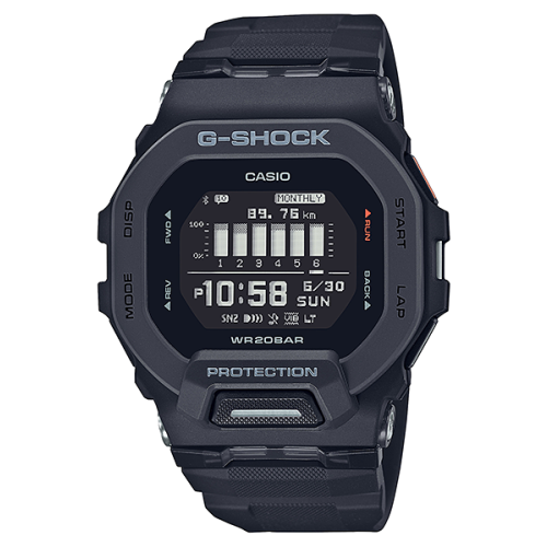 Casio G-Shock Mens  Bluetooth Fitness - GBD-200-1DR