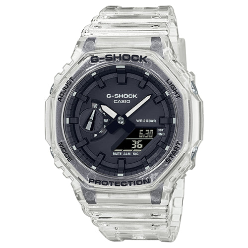 Casio G-Shock Mens Skeleton Carbon Core - GA-2100SKE-7ADR